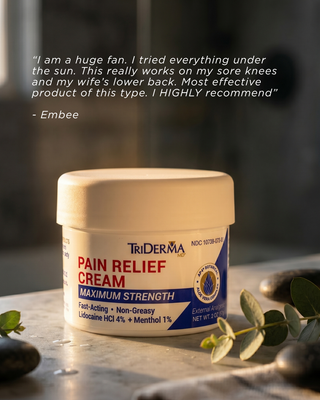 Fast-Acting Pain Relief Cream for Muscle & Joint Pain