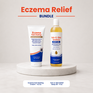Eczema Relief Bundle - Nourish, Soothe and Moisturize Extra Dry, Itchy Skin