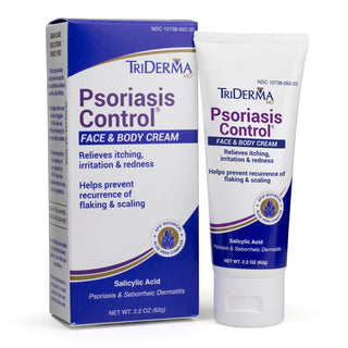 Psoriasis Control Face & Body Cream — 3% Salicylic Acid Relief for Itching, Flaking & Redness