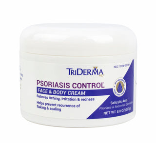 Psoriasis Control Face & Body Cream — 3% Salicylic Acid Relief for Itching, Flaking & Redness
