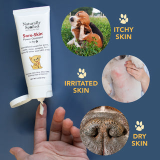 Dog Sore Skin Relief Cream for Itchy, Irritated Skin – 2 oz