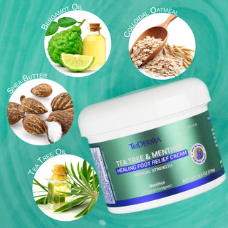 Tea Tree & Menthol Healing Foot Relief Cream