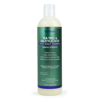 Tea Tree Itchy Scalp Shampoo – Dandruff & Itch Relief | TriDerma