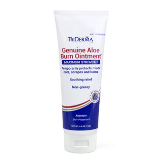 Genuine Aloe Burn Ointment Maximum Strength Topical Burn Relief