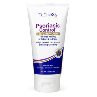 Psoriasis Control Face & Body Cream — 3% Salicylic Acid Relief for Itching, Flaking & Redness