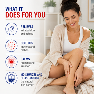 Eczema Relief Bundle - Nourish, Soothe and Moisturize Extra Dry, Itchy Skin