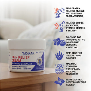 Fast-Acting Pain Relief Cream for Muscle & Joint Pain